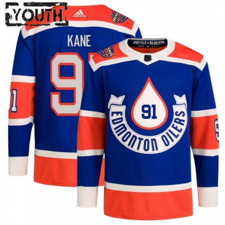 Edmonton Oilers Trikot Evander Kane Heritage Classic Adidas 2023-24 Blau Authentic - Kinder